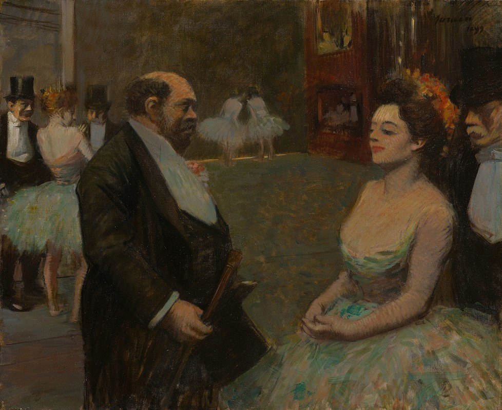 `In the Wings (1899) -