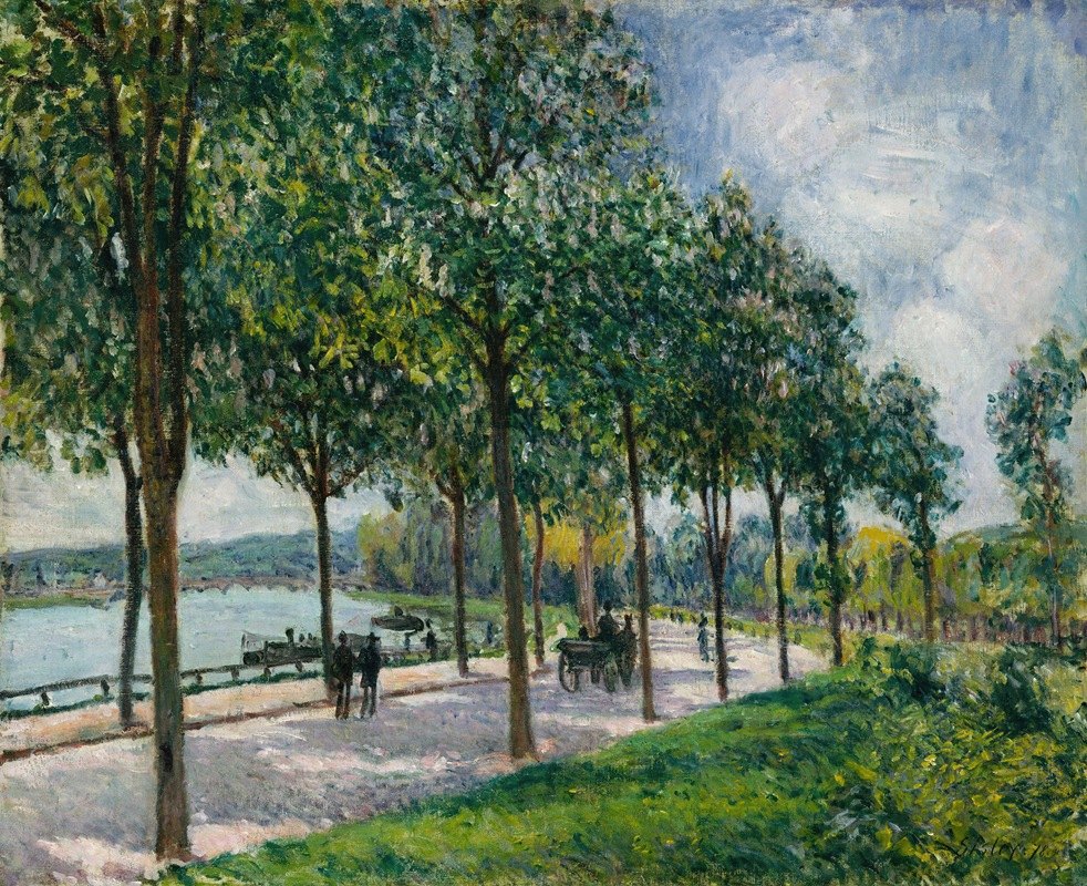 `Allée of Chestnut Trees (1878) -