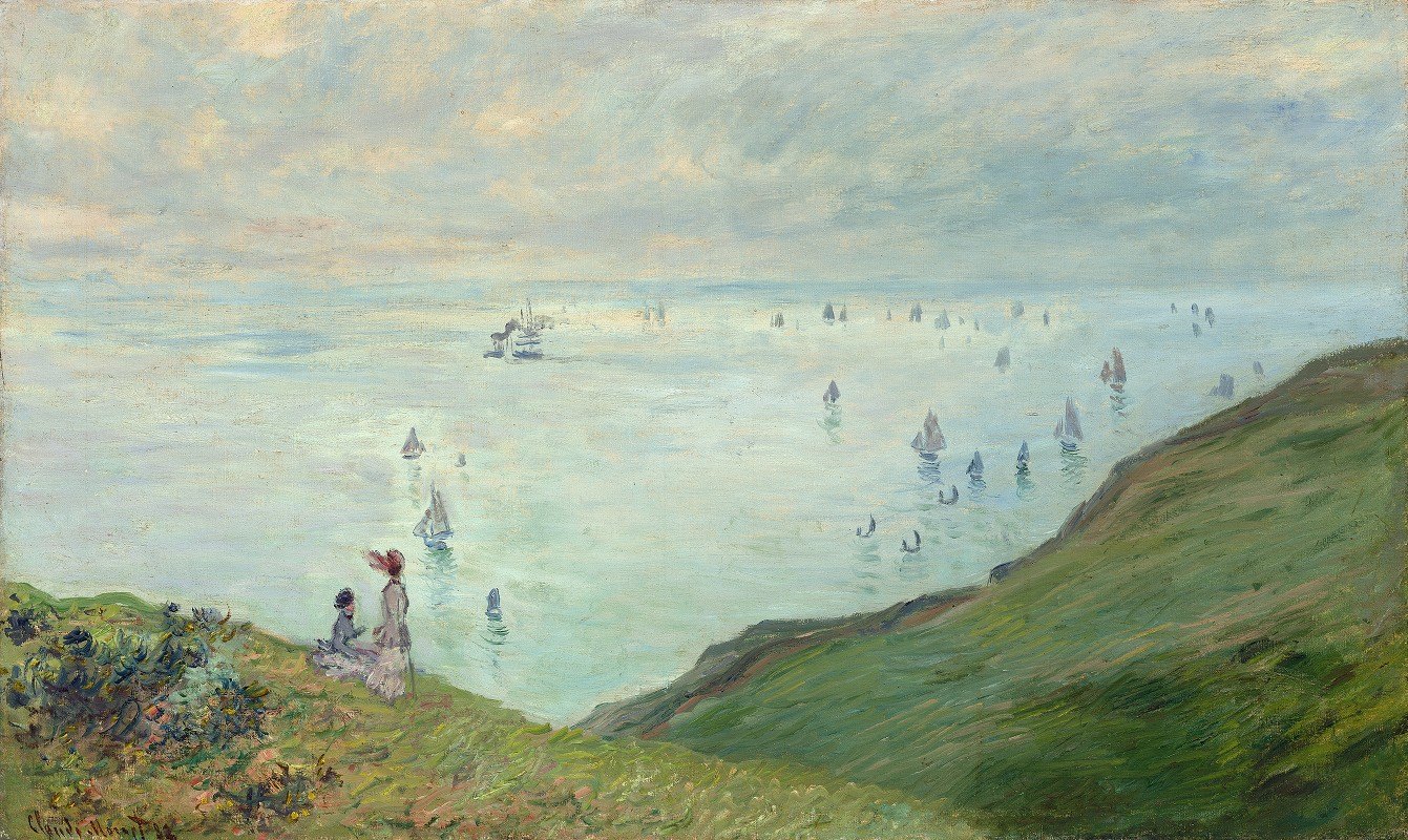 `Cliffs at Pourville (1882) -