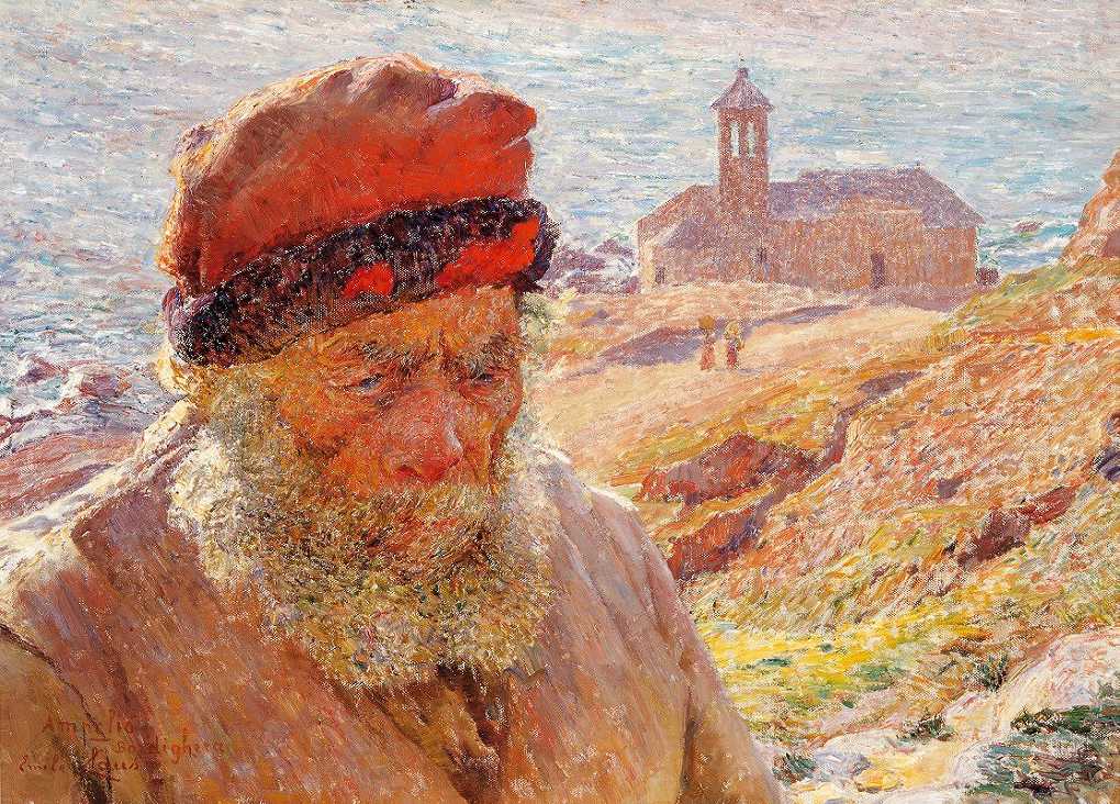 `Ampelio, old fisherman of Bordighera (circa 1898) -