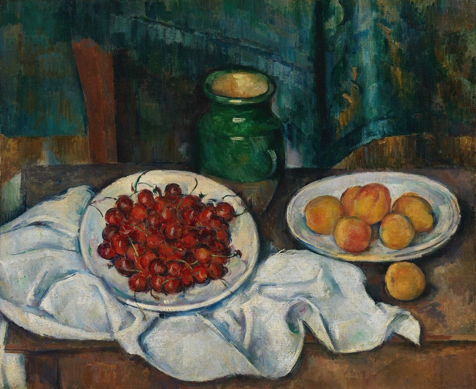 `Still Life With Cherries And Peaches (1885`1887) -