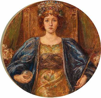 皇后`The Queen by Eduard Veith