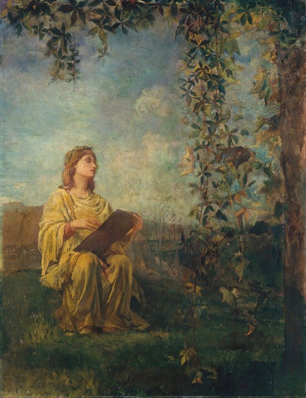 The Muse of Painting (1870) -