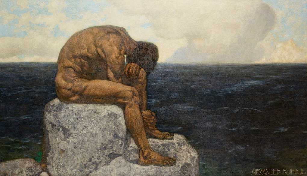Odysseus (Sehnsucht nach der Heimat) (before 1924) -