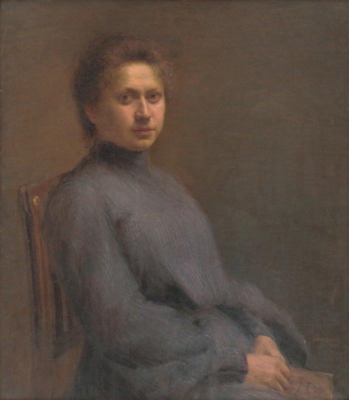 `Portrait of the Artists Wife (1903) -