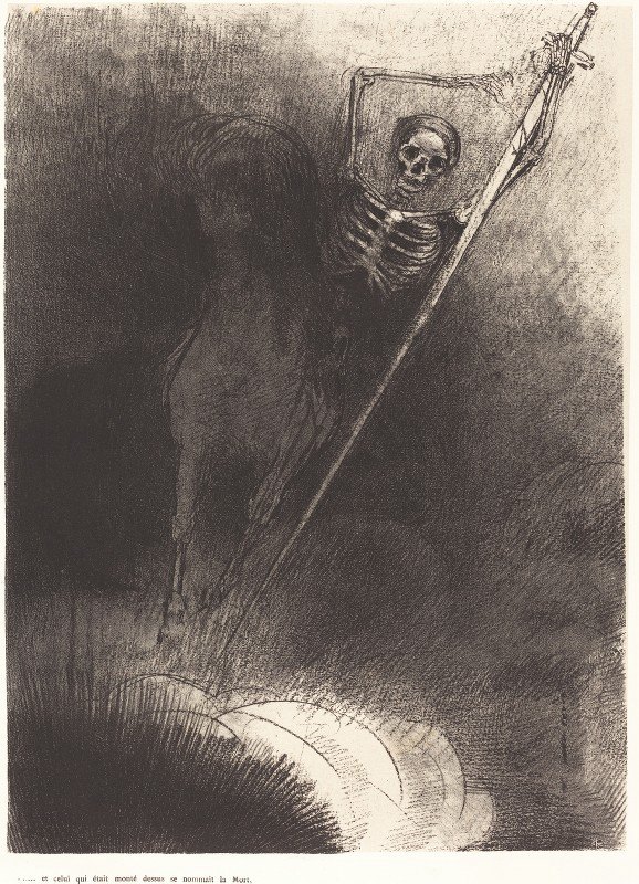 Et celui qui était monté dessus se nommait la Mort (And his name that sat on him was Death) (1899) -
