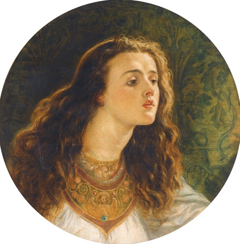 Shalott女士`
The Lady Of Shalott by Sir Joseph Noel Paton