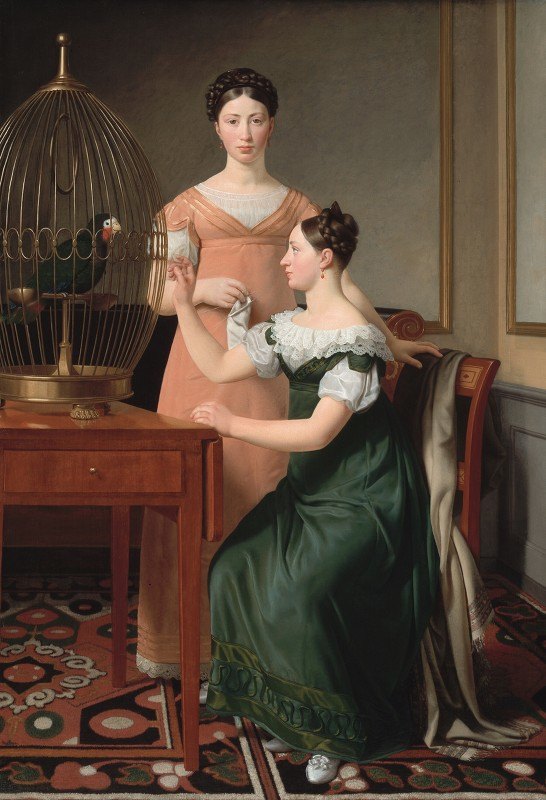 `Mendel Levin Nathansons Elder Daughters, Bella and Hanna (1820) -