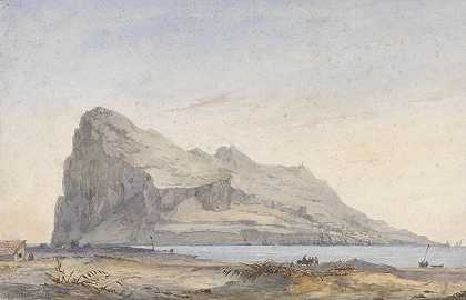 ROT van直布罗陀`Rots van Gibraltar (1834 1893) by Willem Anthonie van Deventer