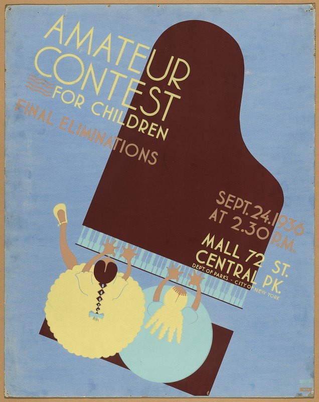 `Amateur contest for children Final eliminations (1936) -