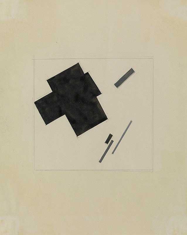 `Untitled (Suprematist Composition) (1919) -