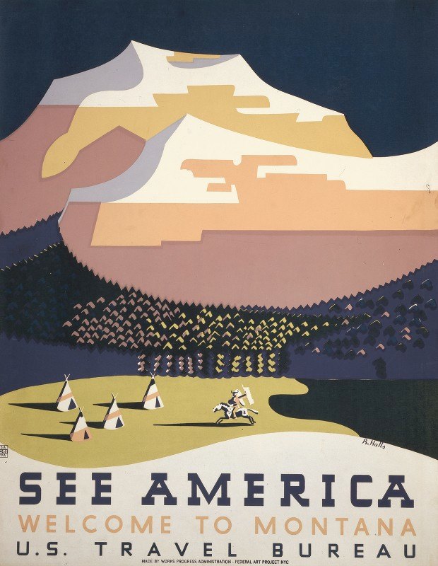 `See America. Welcome to Montana (1936) -