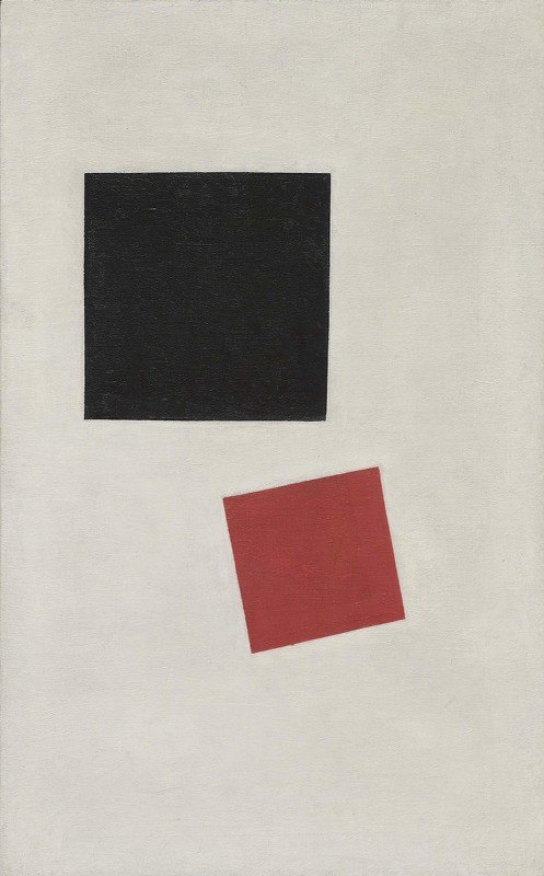 `Black Square and Red Square (1915) -