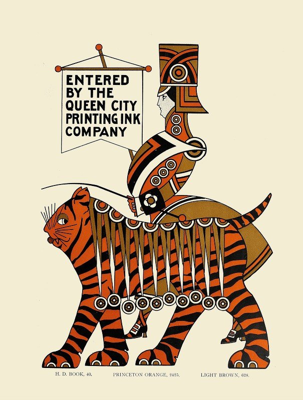 `Queen City Ink, Ad. 10 (1890`1913) -