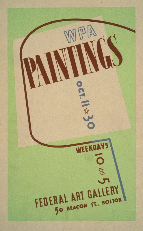 `WPA paintings (1936`1939) -