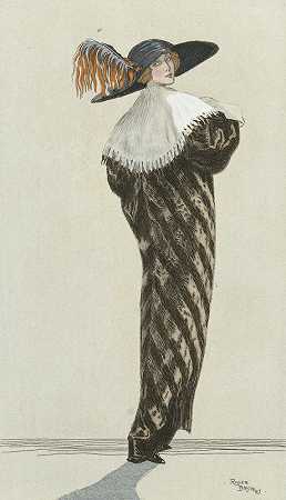 匿名的大衣服`Grand manteau de Loutr (1912)
