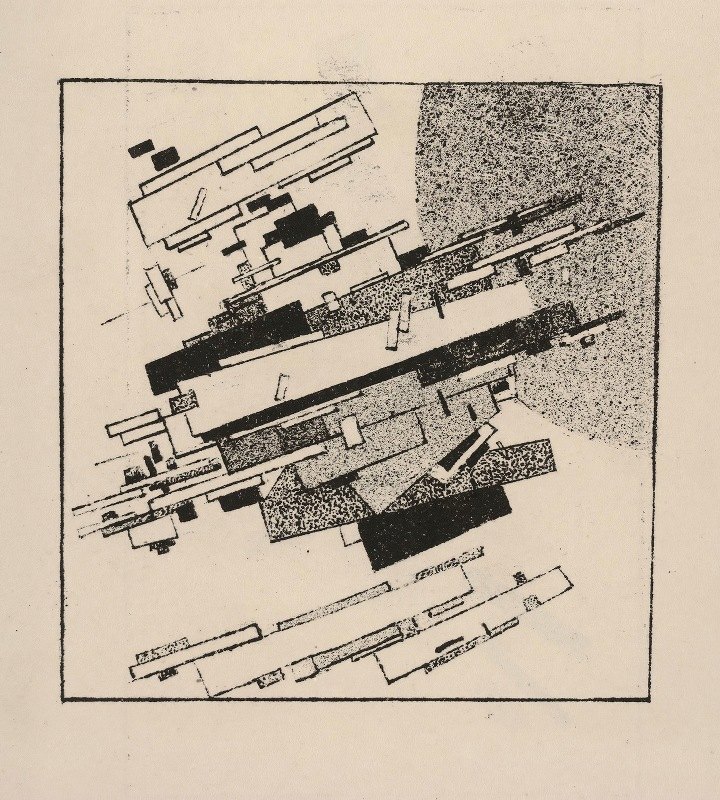 `Suprematist Satellites (1920) -