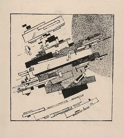 Suprematist卫星`Suprematist Satellites (1920) by Kazimir Malevich