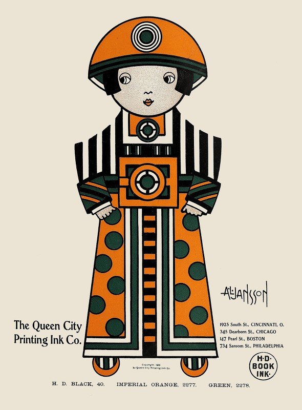 `Queen City Ink, Ad. 02 (1890`1913) -