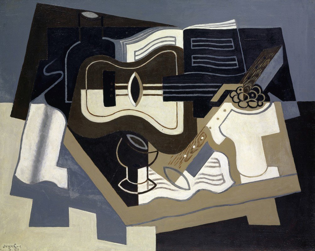 `Guitar and clarinet (1920) -