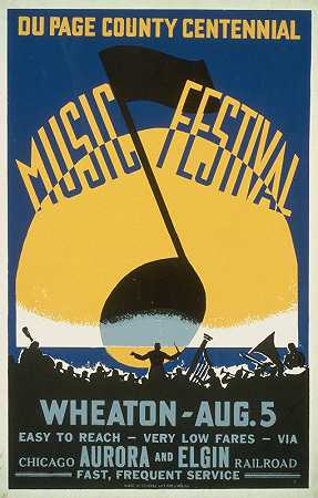 县百年音乐节匿名页面`Du Page County centennial music festival (1936)