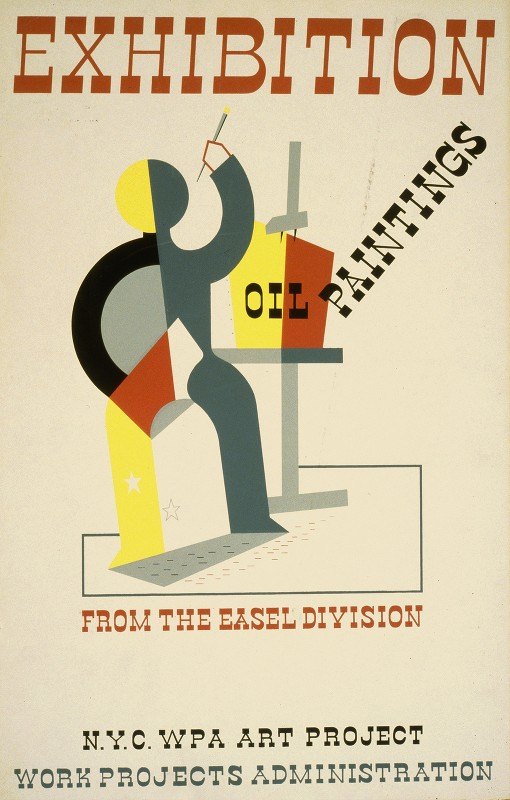 `Exhibition Oil paintings from the easel division (1936`1941) -