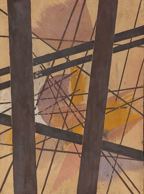 `Raum`Kraft Komposition (1921`22) -