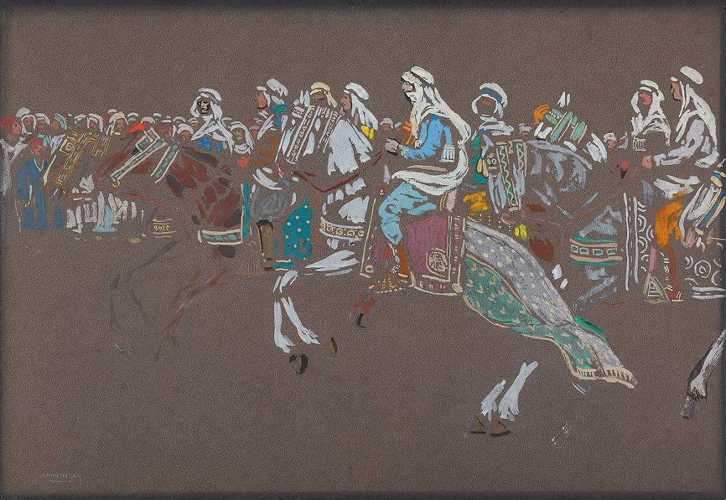 `Arab cavalry (1905) -