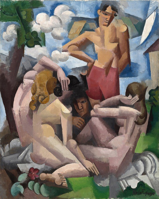 `The Bathers (1912) -