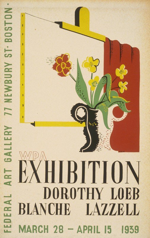 `WPA exhibition of Dorothy Loeb and Blanche Lazzell (1936) -