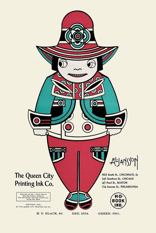 `Queen City Ink, Ad. 23 (1890`1913) -