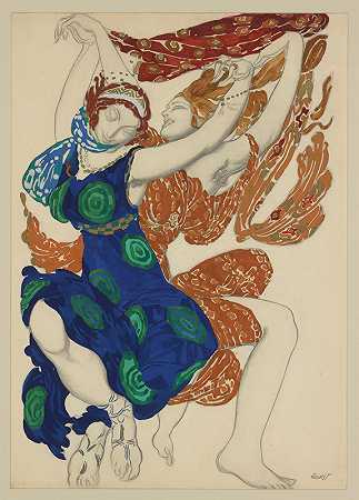 水仙`Narcisse (1911) by Léon Bakst
