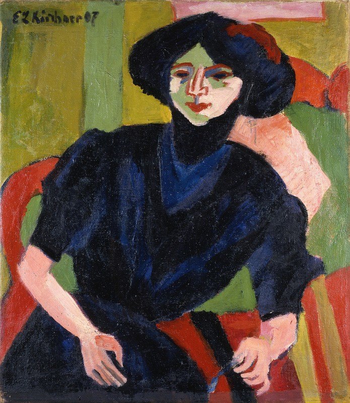 `Portrait of a Woman (1911) -