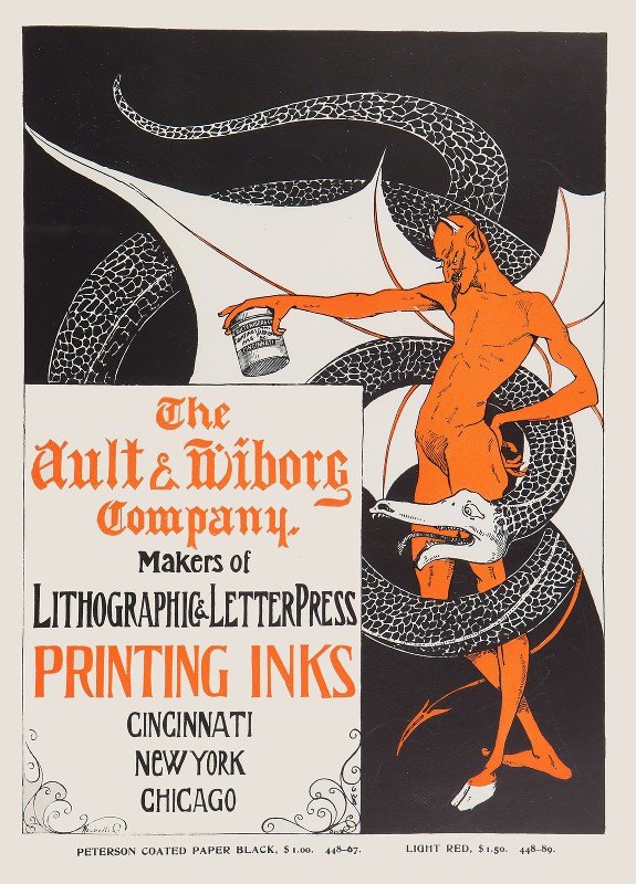 `Ault and Wiborg, Ad. 115 (1890`1913) -