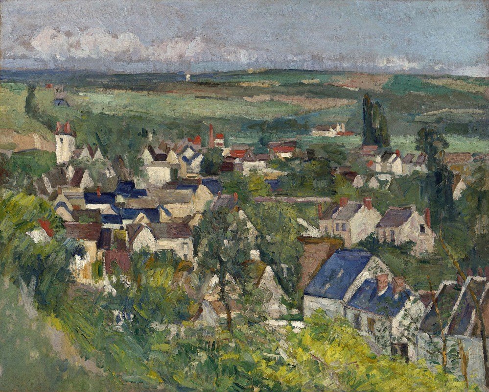 `Auvers, Panoramic View (1873) -