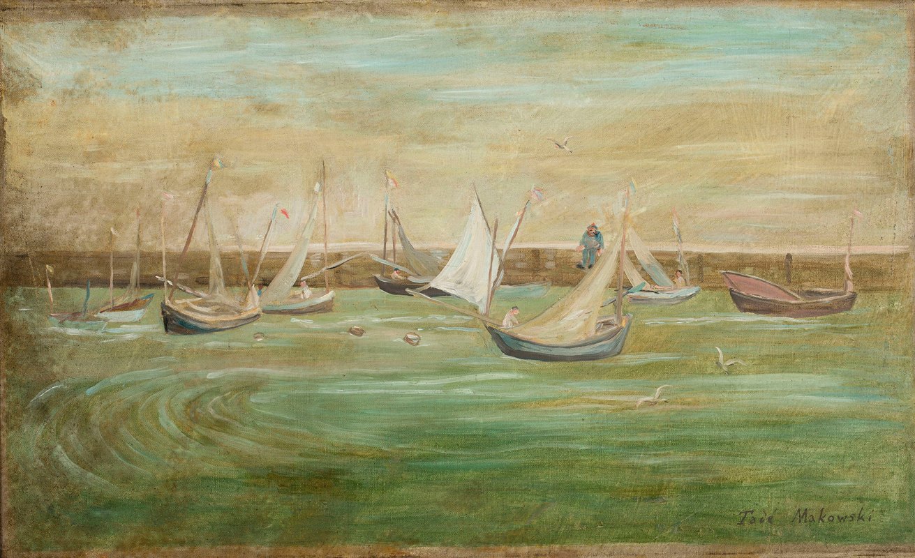 `Sailing boats (1927) -