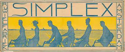Simplex Snel Sterk.`Simplex Snel Sterk (1897) by Ferdinand Hart Nibbrig