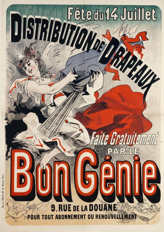 `Faite Gratuitement Par Le Bon Génie (1881) -