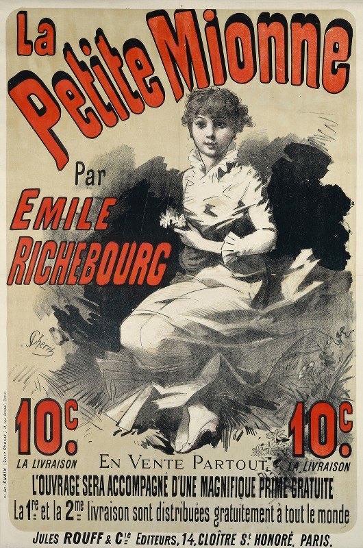 `La Petite Mionne Par Emile Richebourg (1884) -
