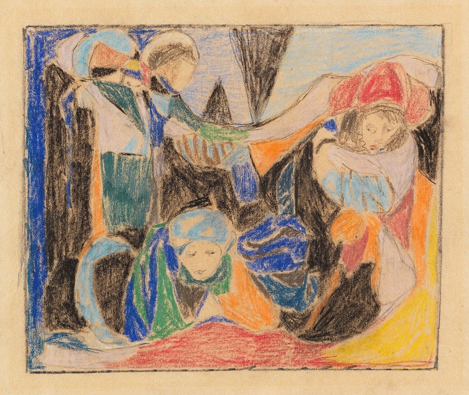 `Drei Figuren in Landschaft (1920) -