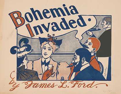 波希米亚入侵`Bohemia invaded (1895) by A.W.B. Lincoln