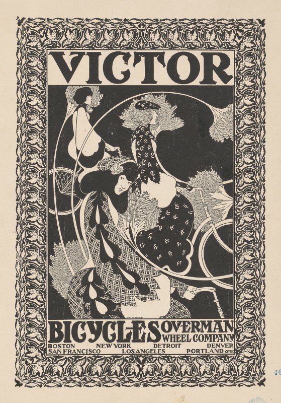 `Victor bicycles (1895) -