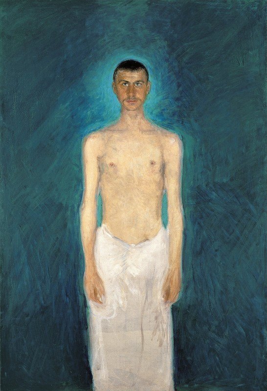 `Semi`Nude Self`Portrait (1904`05) -