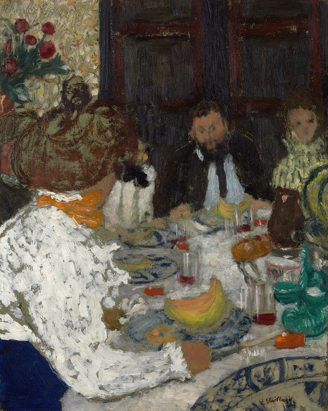 `The Luncheon (ca. 1895) -