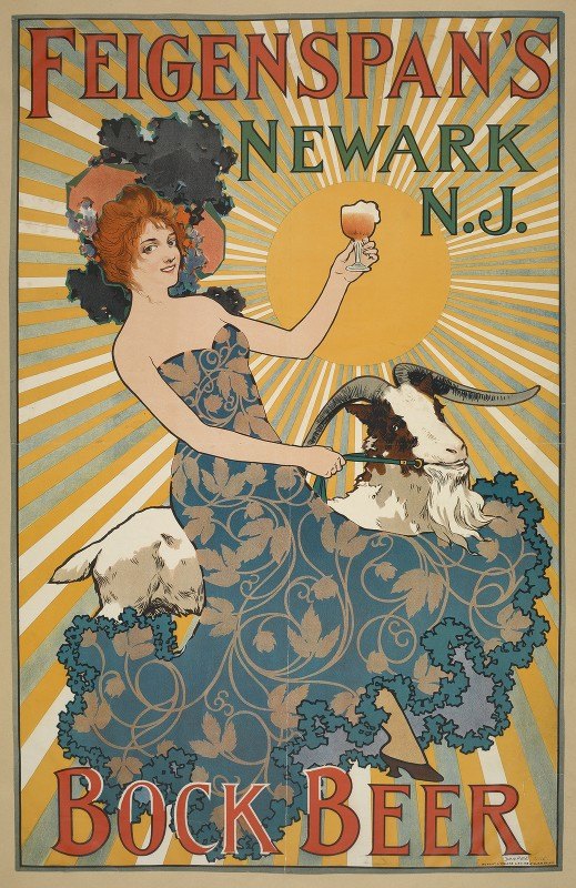 `Feigenspans bock beer (1895 ` 1917) -