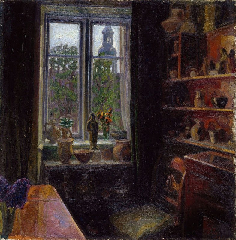 `Interior from Copenhagen (1900) -