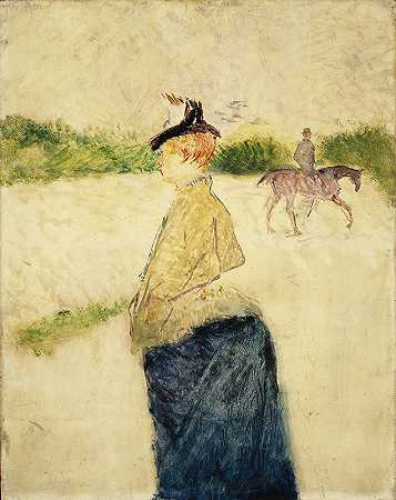 Émilie.`Émilie (late 1890s) by Henri de Toulouse-Lautrec