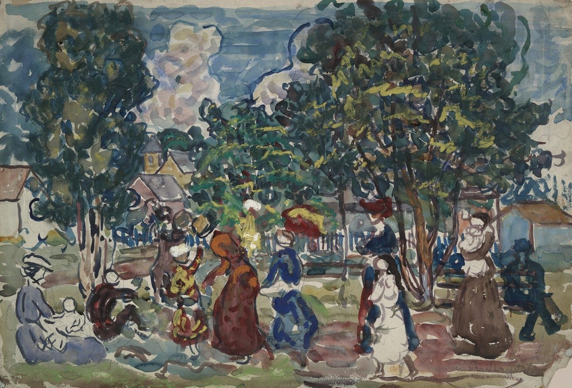 `Sunday Promenade (ca. 1915–20) -