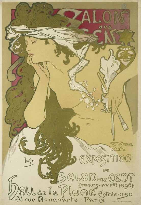 `Salon des Cent, XXme Exposition du Salon des Cent (1896) -