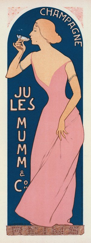 `Champagne Jules Mumm (1898) -